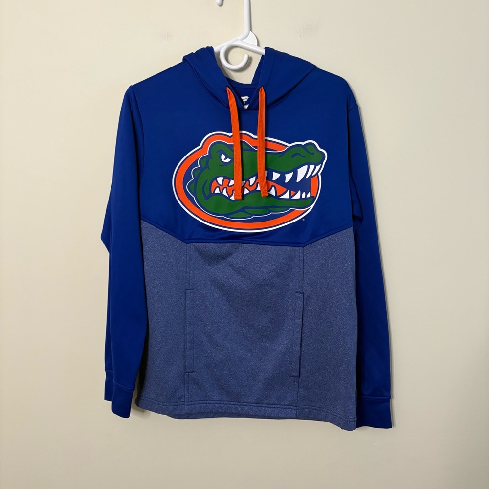 Fanatics Men’s Small Hooded Sweatshirt Florida Gators Blue Sporty College NWOT